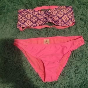 Blue& Pink bikini